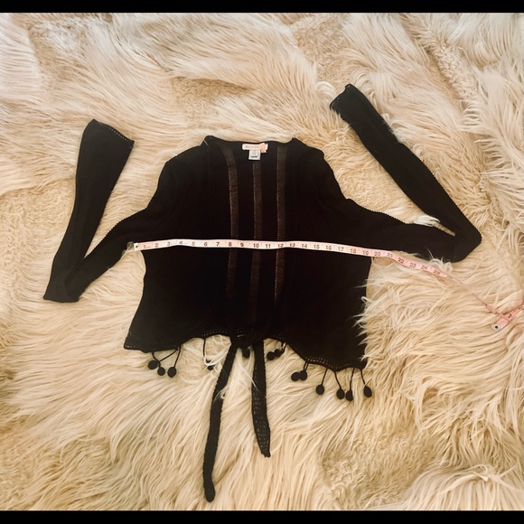 SOLD $32 White House Black Market Cardigan Sweater Wrap - Picture 8 of 10